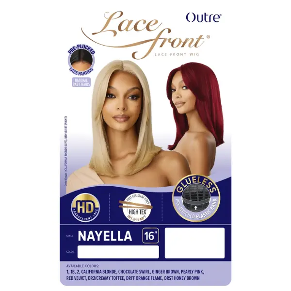 Perruque Lace Front Bob Lisse Nayella - Outré