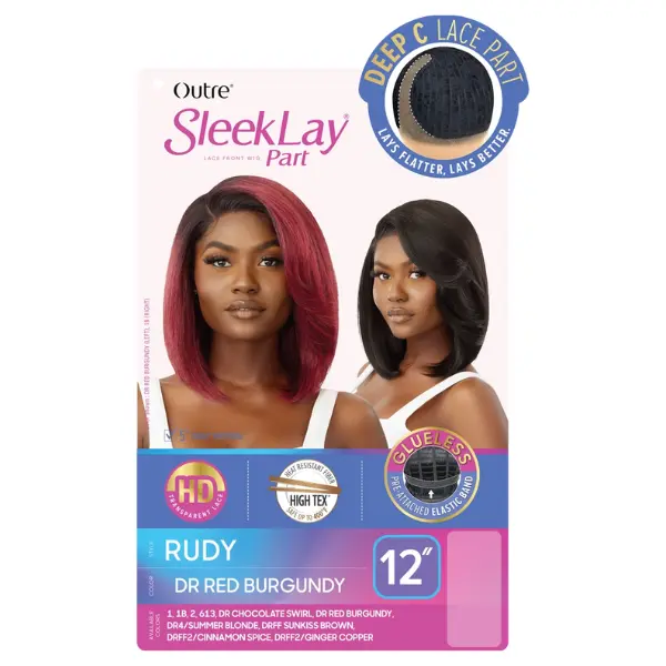 Perruque Lace Front Yaki Bob Lisse Rudy - Outré