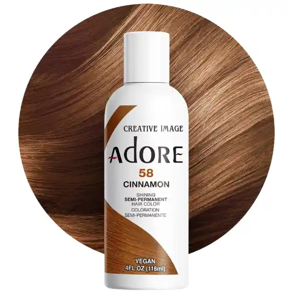Coloration Semi-permanente 58 Cinnamon - ADORE