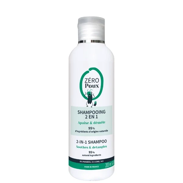 Shampoing 2-en-1 Zéro Poux - Mulato