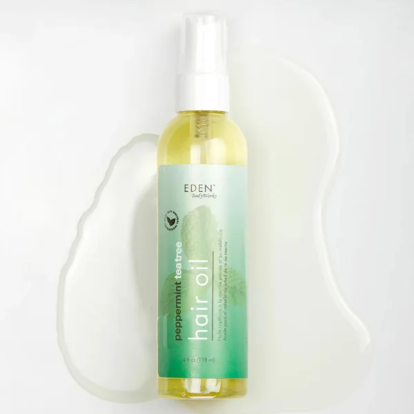 Huile Capillaire Menthe Poivrée et Tea Tree - Eden Bodyworks