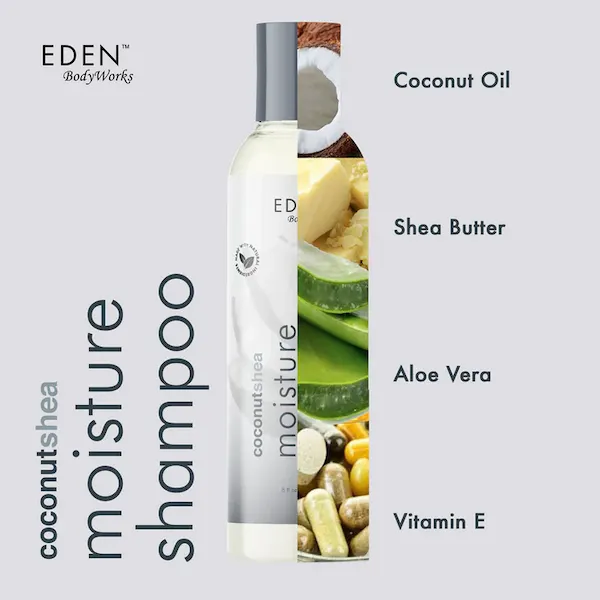 Shampoing Hydratant Sans sulfate Coconut Shea - Eden Bodyworks