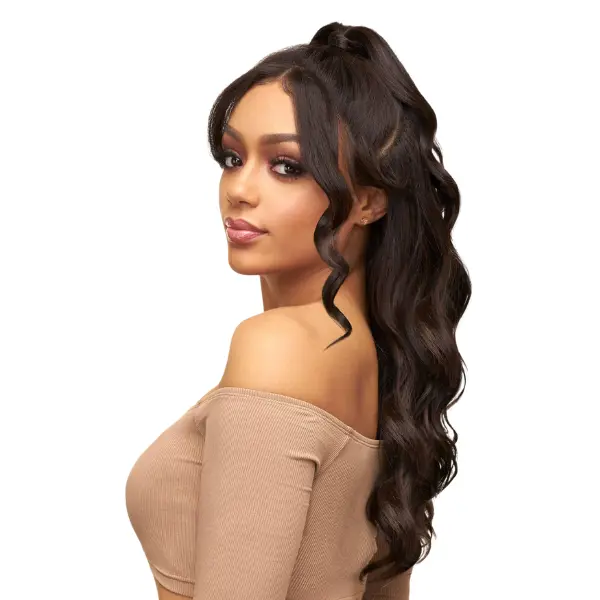 Perruque HD Lace Ondulée Bang Wave - Vanessa