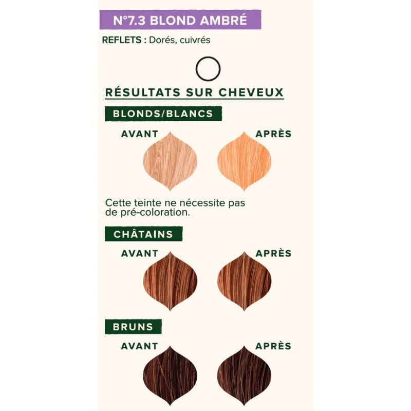 Coloration végétale - 10 teintes