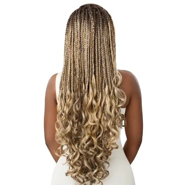 Perruque Lace Wig Tressée French Curl Braids 32" - Outré