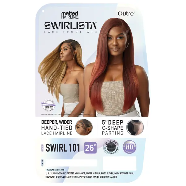 Perruque Lace Front Yaki Straight Swirl 101 - Outré