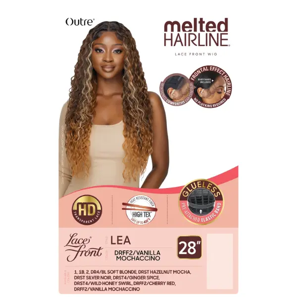 Perruque Lace HD Longue Curly Lea - Outré
