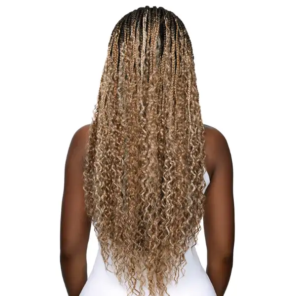 Perruque Lace Tressée Boho Box Braids 30" - Outré