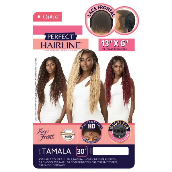 Perruque Lace HD 13X6 Curly Longue Tamala - Outré