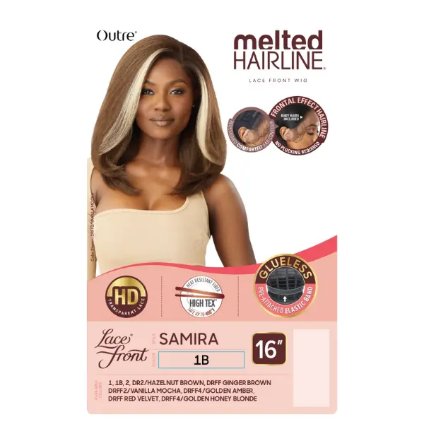 Perruque Lace HD Yaki Straight Samira - Outré