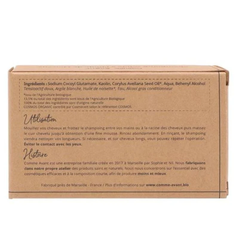 Shampoing Solide à l'Huile de Noisette