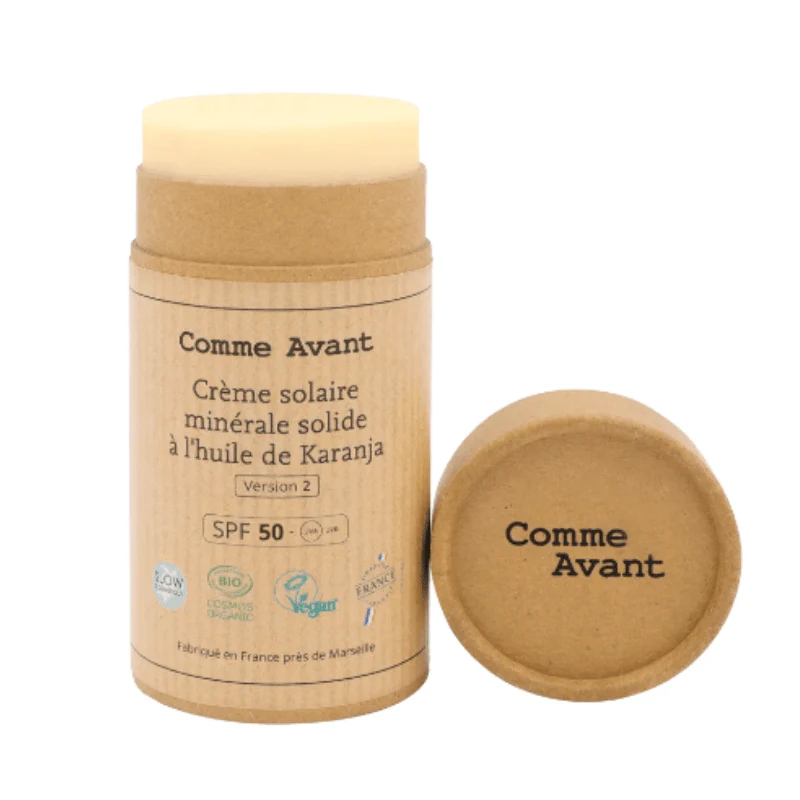 Crème Solaire Minérale Solide SPF50