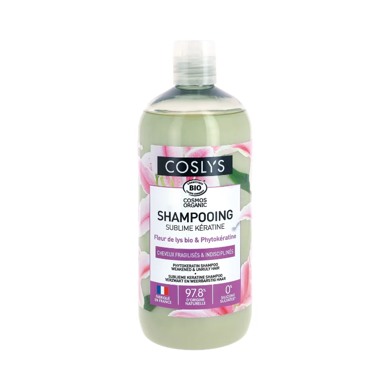 Shampooing Bio Sublime Kératine - Cheveux Fragilisés & Indisciplinés