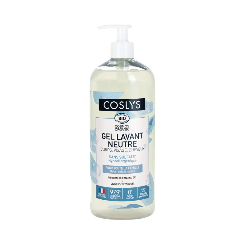 Gel Lavant Neutre Certifié Bio