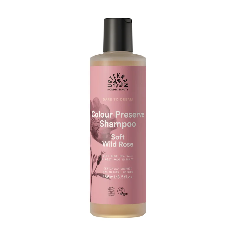Shampoing Cheveux Colorés - Rose Sauvage