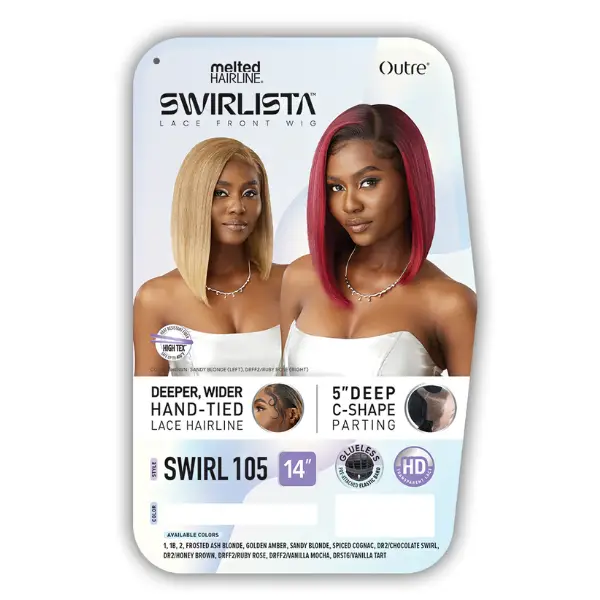 Perruque Lace Front Bob Lisse Swirl 105 - Outré