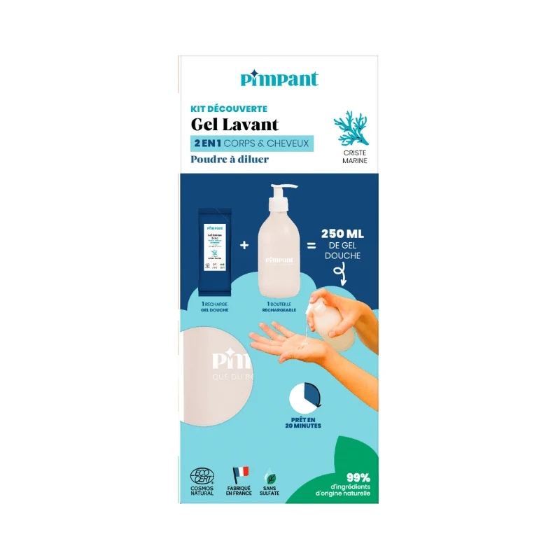 Kit Découverte Gel Douche | 9 parfums