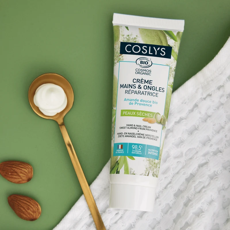 Crème Mains & Ongles Réparatrice Bio