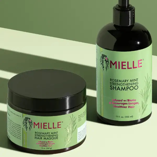 DUO Wash-Day Pousse Cheveux et Vitalité Rosemary Mint - Mielle Organics