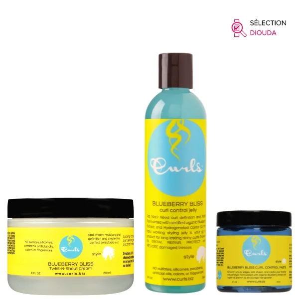 Pack Définition Boucles et Twist - CURLS Blueberry Bliss