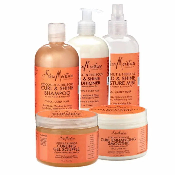 Gamme Shea Moisture Coconut & Hibiscus