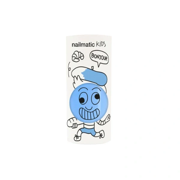 Vernis Enfant à base d'eau Gaston Bleu - Nailmatic