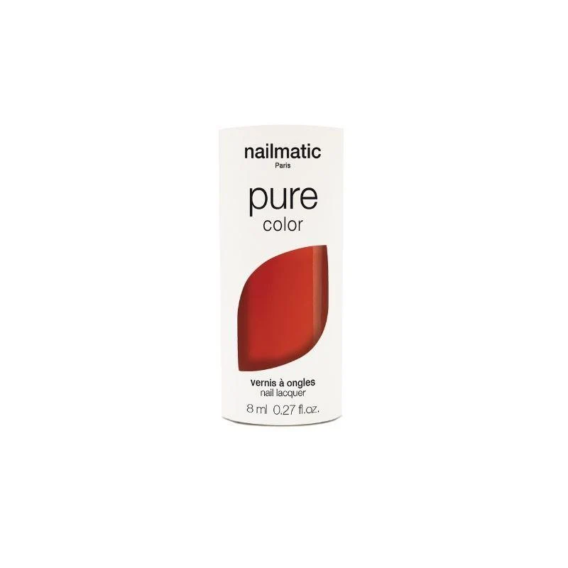 Vernis Biosourcé Rouge Coquelicot Georgia - Nailmatic Pure