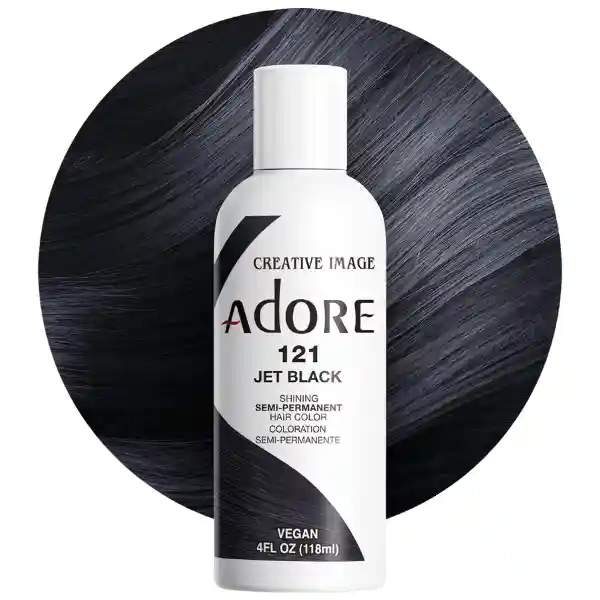 Coloration Semi-permanente 121 Jet Black - ADORE