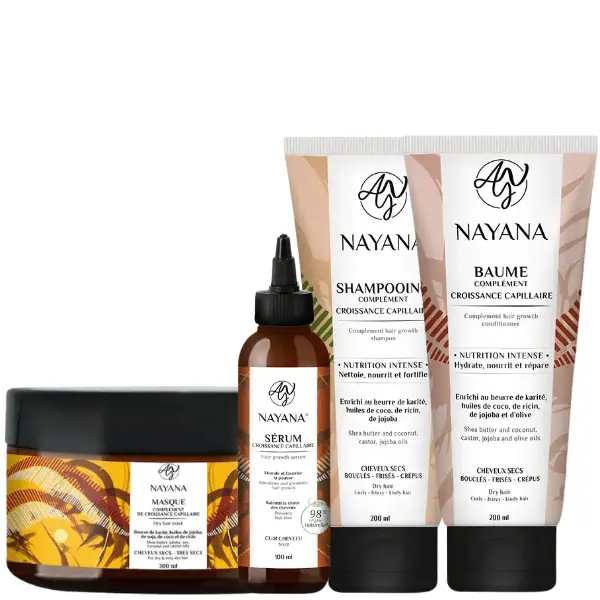 Gamme Complète Croissance Capillaire - Nayana