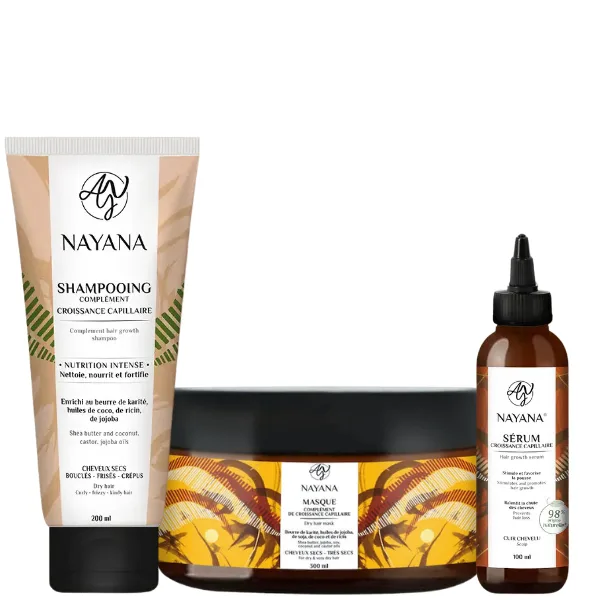 Routine Pousse Cheveux Secs - Nayana