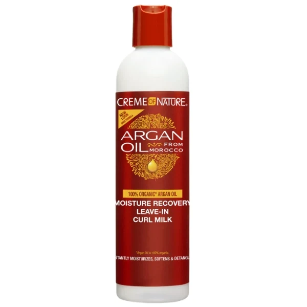 Lait capillaire Hydratant pour Boucles Argan Oil - Creme Of Nature