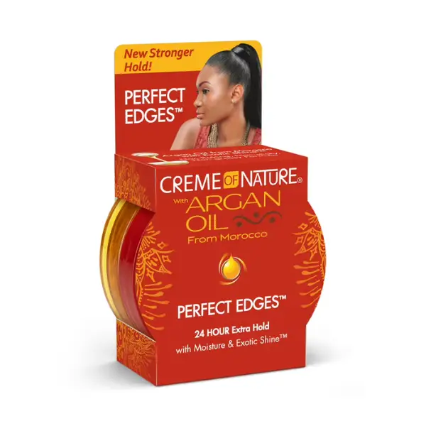 Perfect Edges Control Gel Fixation Forte Argan Oil - Creme Of Nature