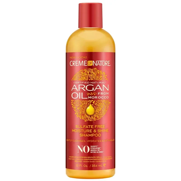 Shampoing Sans sulfate Hydratant Argan Oil - Creme Of Nature