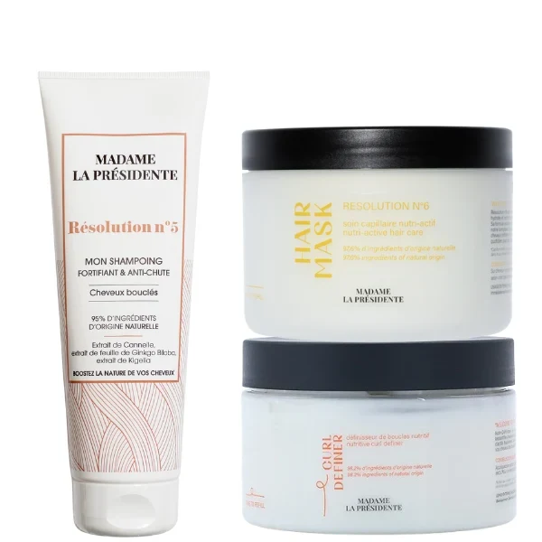 Routine Cheveux Bouclés Curly - Madame La Présidente