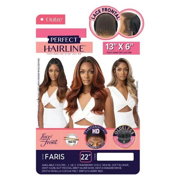 Perruque Lace Front 13X6 Ondulée Faris - Outré