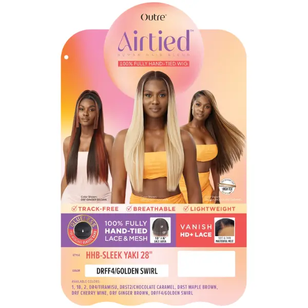 Perruque Lace HD+ Lisse Sleek Yaki Straight - Outré