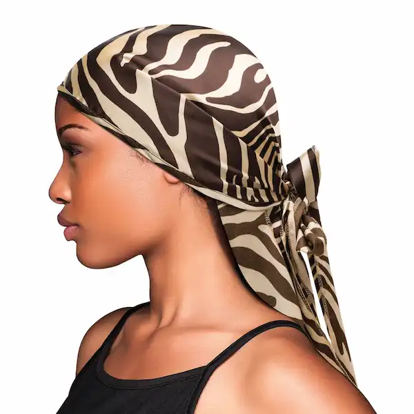 Foulard Satin Wrap Scarf Safari - Evolve