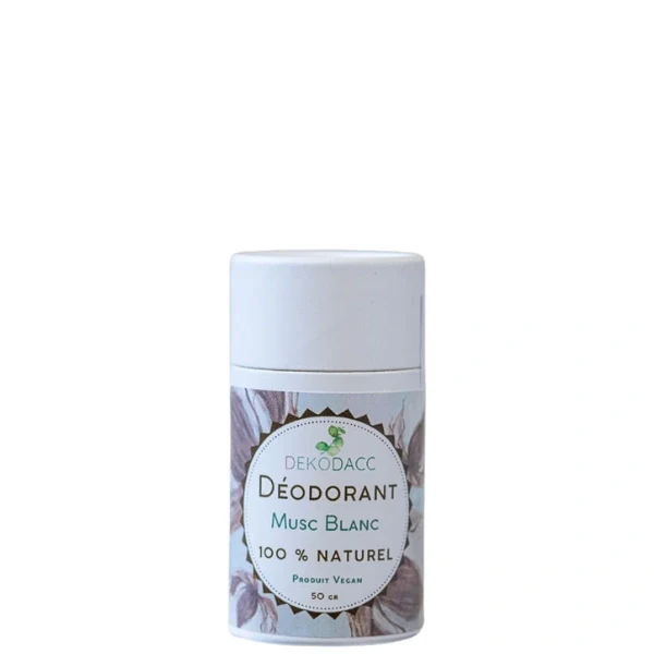 Déodorant Naturel Stick Musc Blanc - Dekodacc