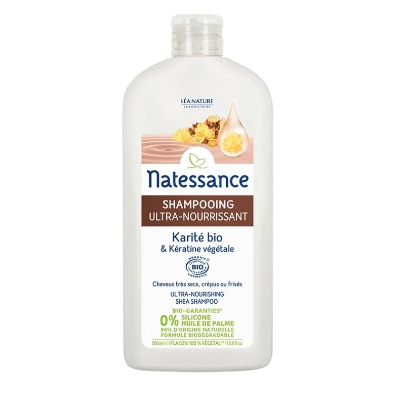 Shampoing Ultra-Nourrissant Karité et Kératine Végétale