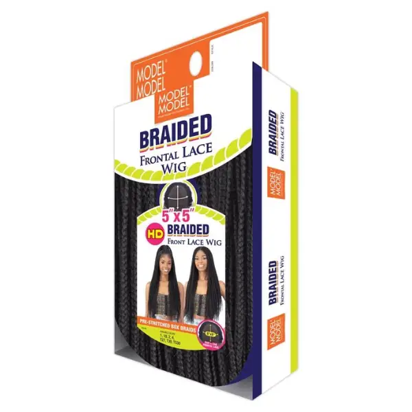 Perruque Tressée Pre-Stretched Box Braids - Model Model