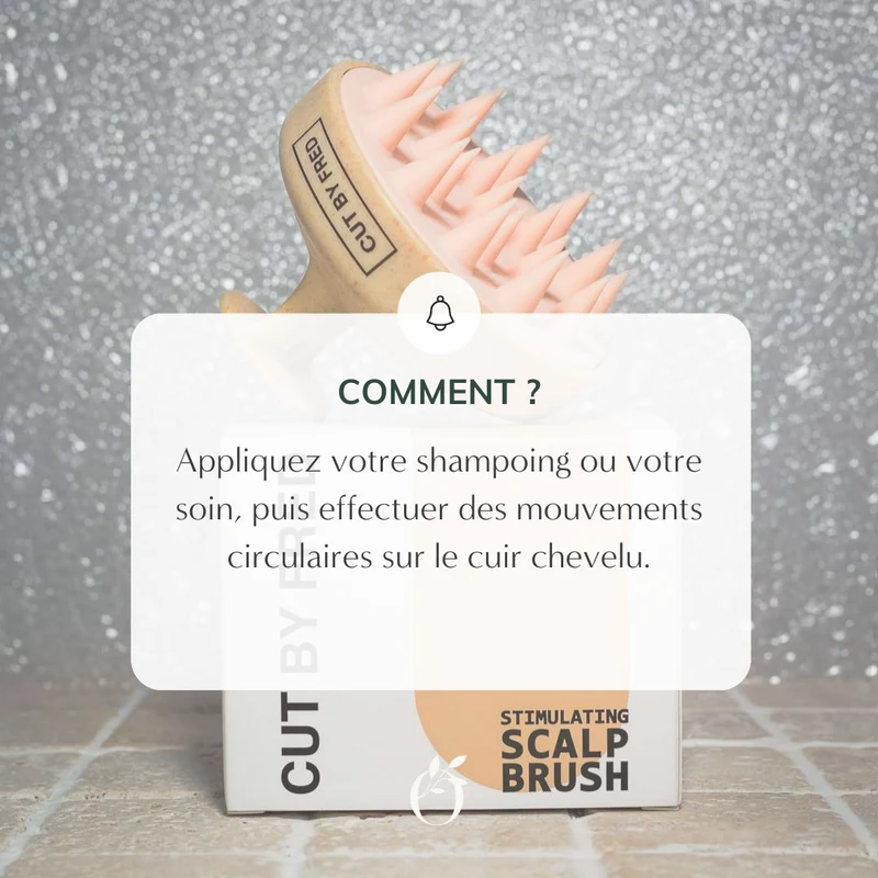 Stimulating Scalp Brush - Brosse stimulante pour cuir chevelu