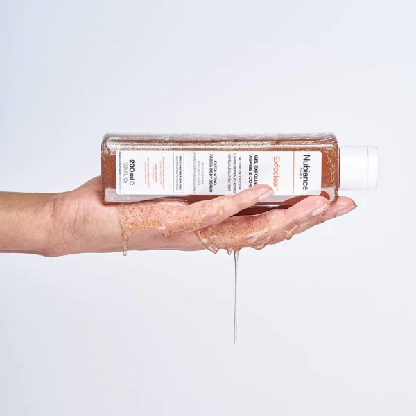 Gel Exfoliant Visage & Corps aux AHA Exfoclear® - Nubiance