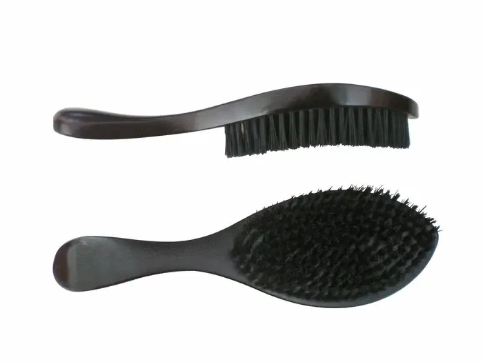Brosse incurvée Souple 360 waves avec poignée