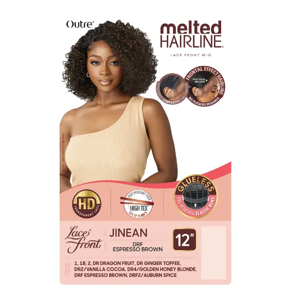 Perruque Curly HD Lace Front Wig Jinean - Outré