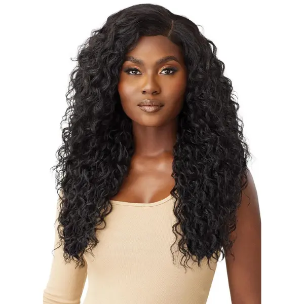 Perruque Deep Curly Closure HD 5x5 Malaysian DEEP 26" - Outre
