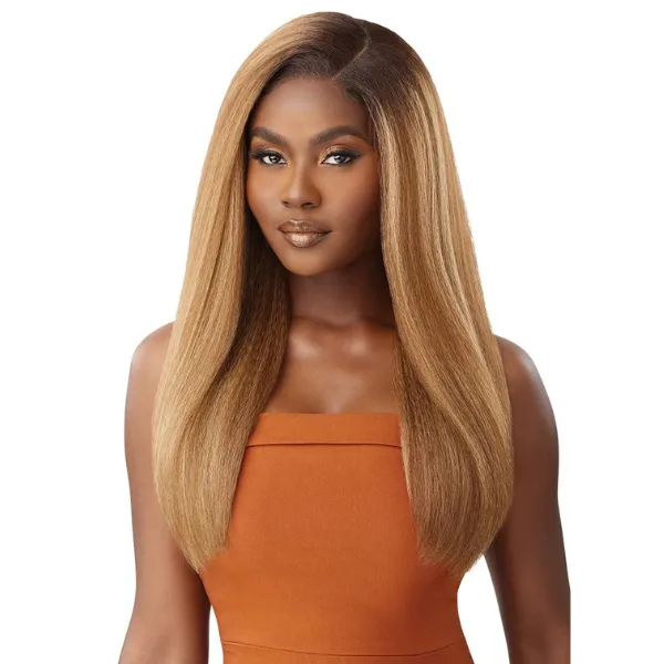 Perruque Kinky Straight Closure HD 5x5 24" - Outre