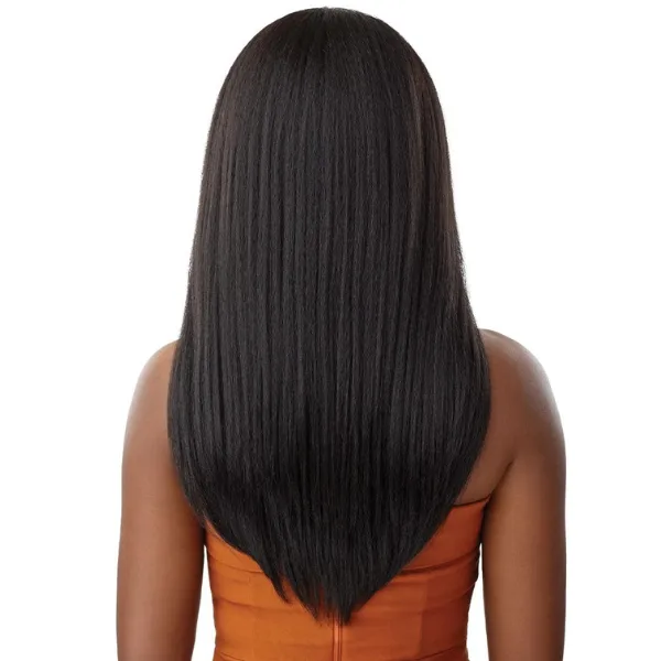 Perruque Kinky Straight Closure HD 5x5 24" - Outre