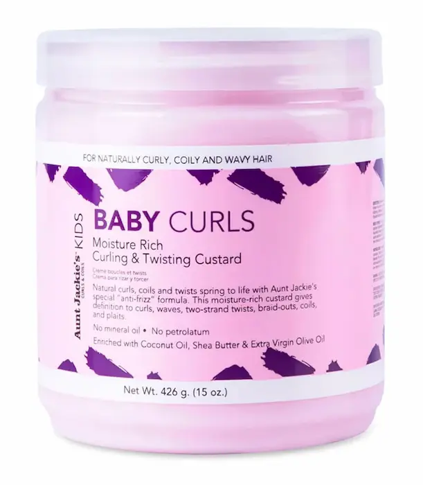 Baby Curls – Curling & Twisting Custard - Aunt Jackie's Kids