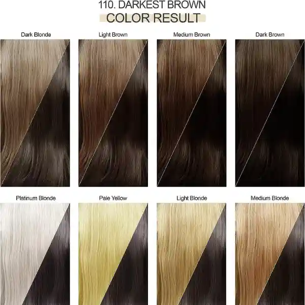 Coloration Semi-permanente 110 Darkest Brown - ADORE