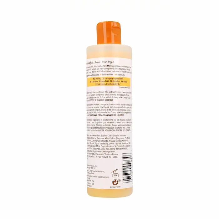 Shampoing Crème "Restore Me" - LottaBody Milk Honey
